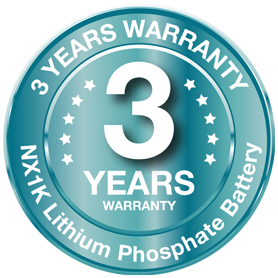 NX1K 3 year warranty