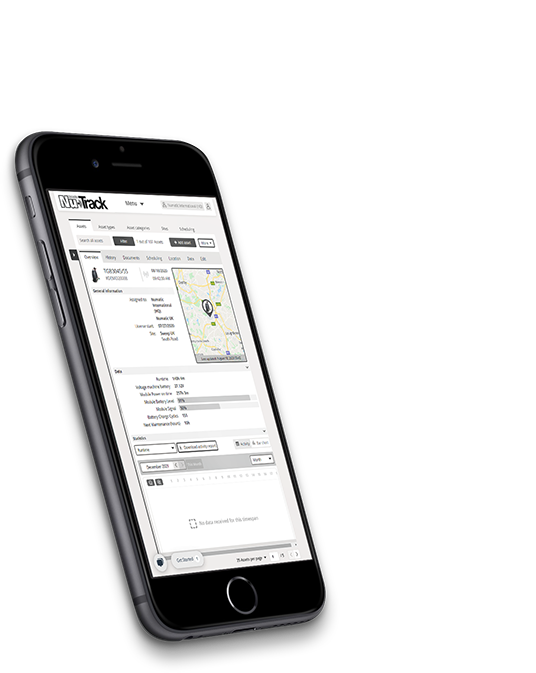 Nu-Track asset management mock up left