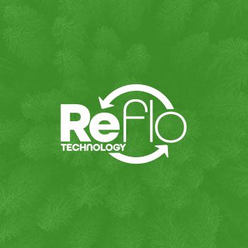 Re-Flo logo in green box