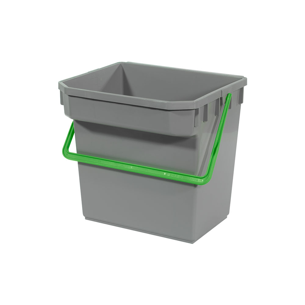 15L TwinMop Bucket with Green Handle