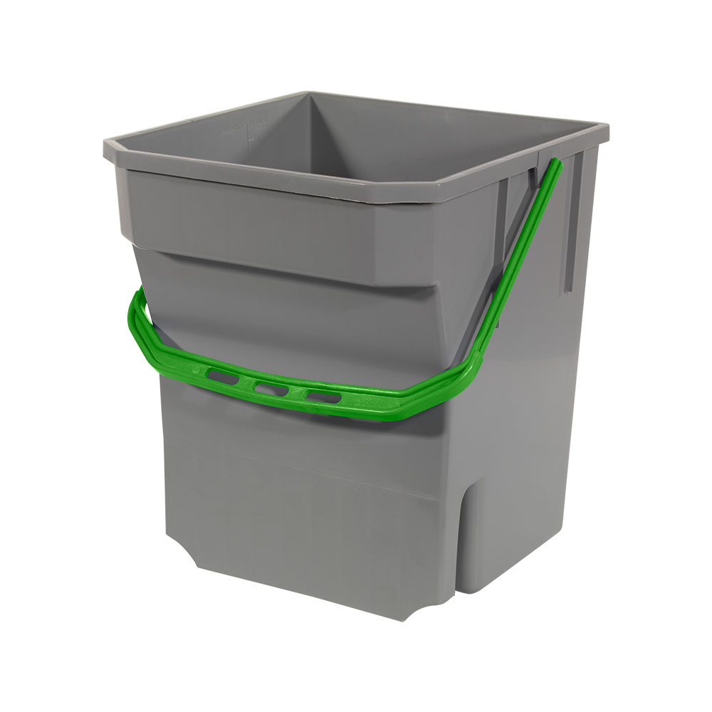28L TwinMop Bucket with Green Handle