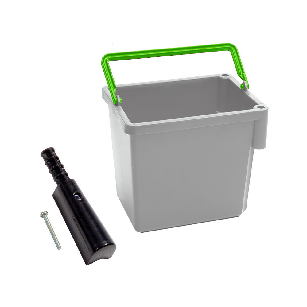 5L Swing Bucket Kit with Green Handle