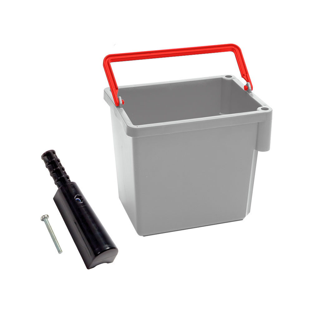 5L Swing Bucket Kit with Red Handle