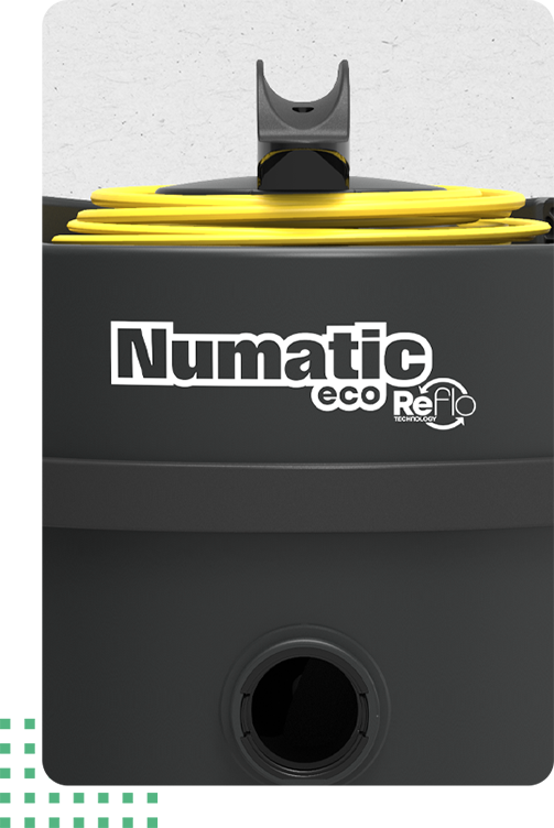 Eco ReFlo Vacuums Saves 30% Energy