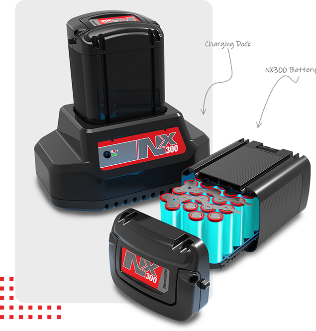 TTB3045NX - NX300 Battery Power Driving Productivity