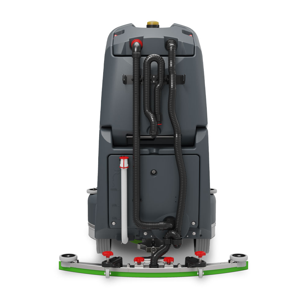 TVL850 NX1K Battery Powered Ride On Scrubber Rear View